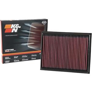K&N Filtro Aria di ricambio compatibile con Nissan Navara / NP300 2015- & Renault Alaskan 2016-2.3D & Mercedes X220d&X250d 2017- (33-3059)