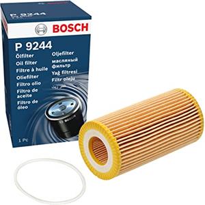 Bosch Filtro Olio per Auto P9244 - Protegge l'olio motore da fuliggine e da particelle metalliche - Offre una lubrificazione efficace del motore
