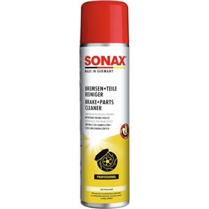 SONAX Detergente per Freni e componenti (400 ml) per lavori di Manutenzione e Riparazione su Freni, frizioni e Parti del Motore | Art. N. 04834000