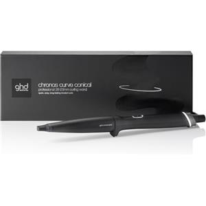 ghd Chronos Curve Conical Wand Arricciacapelli Professionale in Nero - Per Onde Effetto Spiaggia che Durano a Lungo - Ideale per Tutte le Lunghezze di Capelli (Presa EU)