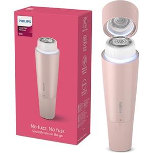Philips Facial Hair Remover 5000 Series, epilatore da donna, senza filo e compatto, con testina ipoallergernica, epilatore per i peli del viso delicato e veloce, per facili ritocchi, modello BRR454/00