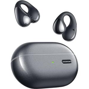 SoundPEATS Pearlclip Pro Cuffie Wireless, Open-ear Auricolari Bluetooth 5.4, Driver 12mm con Bassi Potenti, 24 Ore di Riproduzione, Resistenza acqua IPX5, APP
