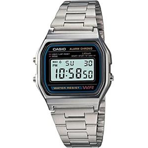 Casio A158WA-1CH orologio digitale Retro Unisex