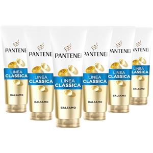 Pantene Pro-V Balsamo Linea Classica 6x230ml per Capelli Normali e Misti, Uso Quotidiano, Con Pro-Vitamina B5 e Miscela di Nutrienti, Senza Olio Minerale e Coloranti, Active Nutri-Plex