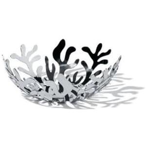 Alessi Fruttiera Mediterraneo ESI01/21 in Acciaio Inossidabile 18/10 - Diametro 21 cm, Altezza 9.5 cm, Design di LPWK e Emma Silvestris