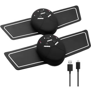 Generico Elettrostimolatore Muscolare - Dispositivo Di Recupero Muscolare Con 6 Modalità,Allenatore Portatile Per Scultura Del Torace | Per Collo Braccio Schiena Spalla Gamba Donne Uomini Tonificazione Corpore