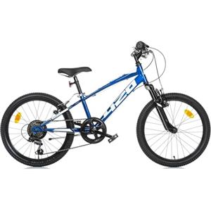 DINO BIKES BICICLETTA BIMBO MISURA 20 BICI MTB FRONT AURELIA BAMBINO ART. 420US CAMBIO 6V BLU (BLU)