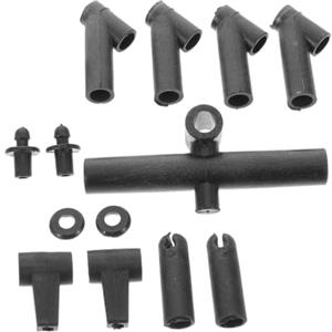 Kisangel 9 Connettori Per Telaio Di Aquiloni In Plastica Set Di Sostituzione E Riparazione Di Connettori Per Asta Di Aquiloni Volanti Per Spiaggia E Parco Con Telaio