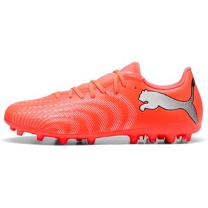 PUMA Scarpa da Calcio Unisex Future 9 Play MG, Rosso Brillante, Bianco, Nero, Argento, Taglia 40, Glowing Red PUMA White PUMA Black PUMA Silver, 42 EU
