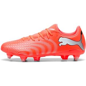 PUMA Scarpa da Calcio Unisex Future 9 Play MXSG, Rosso Brillante, Bianco, Nero, Argento, Taglia 40, Glowing Red PUMA White PUMA Black PUMA Silver, 42 EU