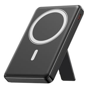 A ADDTOP Power-Bank-Magnetico-10000mAh, Ricarica Rapida 22,5W USB-A & 20W USB-C - Portatile Caricatore Wireless Pieghevole con LED, Slim Batteria Esterna Compatibile con iPhone 17/16/15/14/13/12