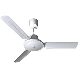 Vortice Nordik Evolution R- Ventilatore da Soffitto Silenzioso, 3 Pale in Acciaio, Rotazione Reversibile, Ventilatore Aria Fredda Velocità Regolabile, Predisposizione Kit Luce, Telecomando Non Incluso