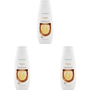 Naturaverde | Natural Beauty - Bagnoschiuma Argan Nutriente, Docciaschiuma Uomo Donna, Sapone per il Corpo, 750ml (Confezione da 3)