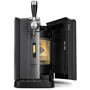 Philips PerfectDraft - Sistema domestico di erogazione della birra con display LCD, fusto da 6L, 70W, 30 giorni di birra a 3 °C (HD3720/25)