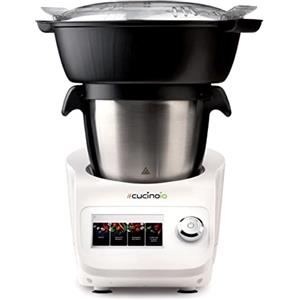 Improve Robot da Cucina Multifunzione Wi-Fi Cucinoio, 1300 W, Capacita 2,3 L, 8 Programmi, 12 Velocità, Display TFT Touch 5 con Ricettario Incluso, Improve IMPROBM1905