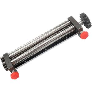 BoTongSiHai Macchina Per Pasta Elettrica, Sfogliatrice Professionale, 750W Motore Lama In Acciaio Inox Da 3/9 E Spessori Regolabili 0.1-20mm, Sfogliatrice Elettrica Macchina(2/6mm flat knife)