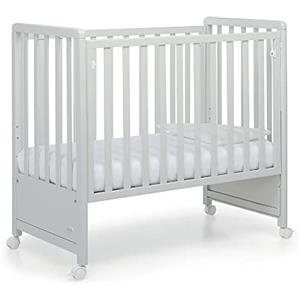 Foppapedretti Pikkoletto Lettino Culla con Sponda a Scomparsa, Grigio