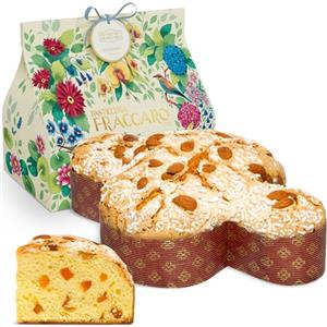 Pasticceria Fraccaro 1932 Colomba Pasquale Artigianale Classica - 750 gr Pasticceria Fraccaro 1932, Dolce Pasquale Artigianale, Impasto Morbido e Fragrante, Scorze d'Arancia Candite, Glassatura di Mandorle Croccanti e Zucchero