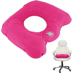 Cozlly Cuscini Seduta per Emorroidi,Ciambella Antidecubito Cuscino,Cuscino ortopedico gonfiabile,Ciambella Ortopedica in Memory Foam e Gel,per Emorroidi,Dolori al coccige (Rosa)