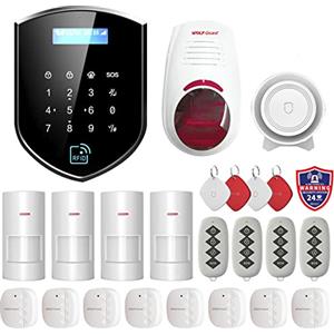 Wolf Guard WT4R-W03 2.4G WiFi + 4G GSM Wireless Antifurto Sicurezza Casa Allarme Kit FAI DA TE Tuya Smartlife APP