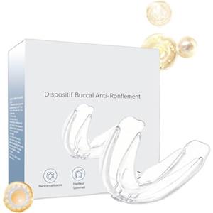 Generico Bite Antirussamento,Protezione Notturna Anti Digrignamento | Dispositivo per Apnea con Respirazione Confortevole | Per Adulti Uomo Donna Utilizzo Notturno Viaggio Casa