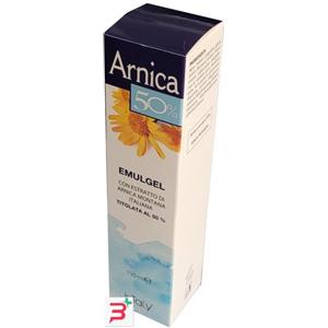 INTALY Arnica 50% Emulgel 150ml - Rinvigorente e tonificante per pelle e articolazioni