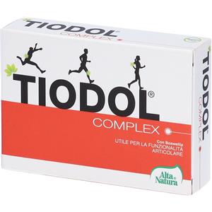 ALTA NATURA-INALME Srl Tiodol Complex 30 compresse da 1,2g - Integratore Alimentare per Tessuti Muscolari e Osteoarticolare