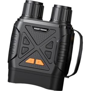 MuchLuckystar Nights Vision - Binocolo 4K HD con luce a infrarossi da 3 W e messa a fuoco manuale, fotocamera per la caccia alla fauna selvatica per osservazioni chiare in condizioni di scarsa illuminazione