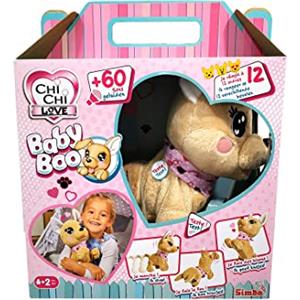 SIMBA 105893500 - Chi Chi Love Baby Boo, risponde a 12 ordini olandesi, 30 cm, 60 suoni, da 3 anni