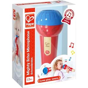 Hape Potente Microfono Eco | Senza batterie