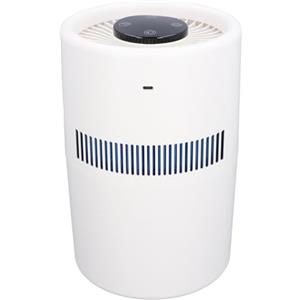 Fockety Purificatore D'aria e Umidificatore 2 in 1 Combo, Purificatore D'aria 5W con Umidificatore, Facile da Riempire e Pulire, Desktop Tranquillo Air Cleaner con Serbatoio D'acqua 4L,