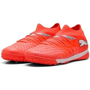 PUMA Scarpe da Calcio Future 9 Match TT Wn, Rosso Brillante, Bianco, Nero, Argento, 36, Glowing Red PUMA White PUMA Black PUMA Silver, 35.5 EU