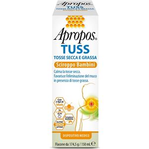 DESA PHARMA Srl Apropos Tuss sciroppo bambini tosse secca e grassa (150 ml)