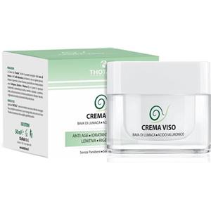Thotale Bava di Lumaca - Crema Viso Idratante Antiage Lenitivo Rigenerante, 50ml