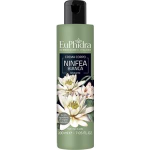 EuPhidra Crema Corpo Idratante Ninfea Bianca 200ml - Texture Leggera e Fresca con Pantenolo