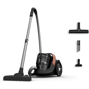 Rowenta Green Force Cyclonic Effitech, Aspirapolvere A Traino Senza Sacco, Modello Parquet, Pulizia a Basso Consumo Energetico, Realizzato in Plastica Riciclata, Riciclabile, Silenzioso, RO7C30