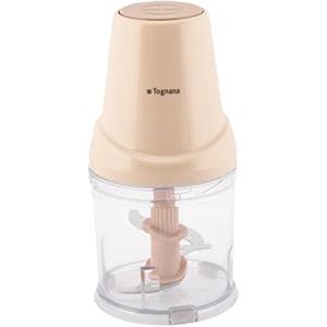 Tognana Iridea, Tritatutto Elettrico 0,5 L smontabile con 4 lame e 1 velocità, Plastica-Acciaio Inox, Champagne