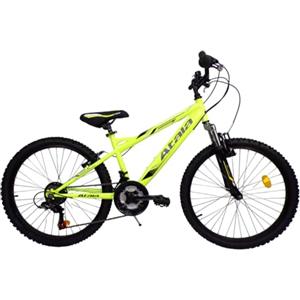 Atala INVADER bicicletta bambino bici 24'' mtb mountain bike per eta' 8,9,10,11 anni (giallo)