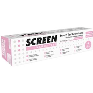SCREEN MAMMA TEST - Test di Gravidanza Ultra-Sensibile in Formato Midstream - Confezione da 2 Pezzi