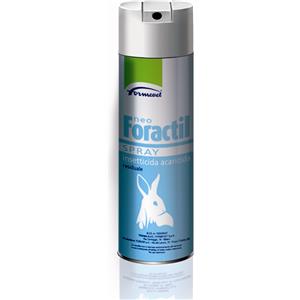 Formevet Neo Foractil Spray Ectoparassiticida per Conigli - 250 ml, Contro Acari, Pulci e Pidocchi