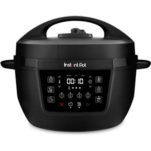 Instant Pot Multicooker XL 7.1L 7-in-1 Smart Cooker - pentola a pressione, slow cooker, cuociriso, padella per saltare, yogurtiera, vaporiera e scaldavivande, Nero