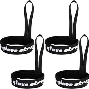 WQNNQW 4 passanti per guanto, fascia per guanti, accessori per sci, guanti da snowboard, guinzaglio per sci, sport all'aria aperta, accessori per sci, sport all'aria aperta