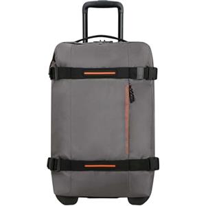 American Tourister Urban Track, Borsa da viaggio con 2 rotelle, 55 cm, 55 L, Grigio (Dark Grey)