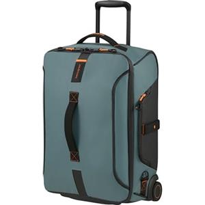 Samsonite Paradiver Light - Borsone con Ruote & Funzione Zaino (55 cm), Small, Bagaglio a Mano, Idrorepellente, Leggero, 51L, Verde Foresta (Forest)