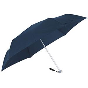 Samsonite Rain Pro - 3 Section Manual Flat Ombrello Pieghevole, 24 centimeters, Blu (Blue)