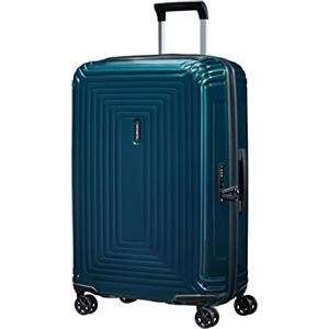 Samsonite Neopulse - Spinner M, Valigia, 69 cm, 74L, Blu (Metallic Blue)