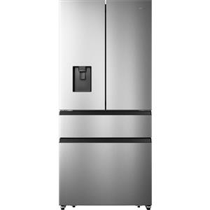 Hisense PRONTA CONSEGNA - Hisense: Frigorifero French Door a libera installazione RF540N4WIE finitura inox da 79 cm
