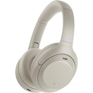 Sony Cuffia con microfono Sony WH-1000XM4 - Cuffie Bluetooth Wireless HD Noise Cancelling Evoluto, Microfono per Phone-Call, Alexa Built-in, Google Assistant e Siri Batteria Fino a 30 ore (Argento, 2020) [WH1000XM4S.CE7]
