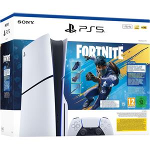 SONY CONSOLE SONY PS5 STANDARD EDITION SLIM 1TB BUNDLE FORTNITE FLOWERING CHAOS