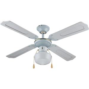 Ventilatore Vinco Da Soffitto 70912 Lampadario Con Luci 4 Pale 55W 3 Velocità